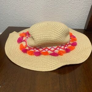 Toddler Girl Straw Hat
